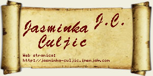 Jasminka Čuljić vizit kartica